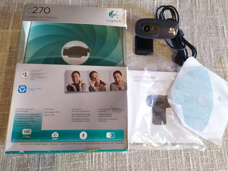 Веб камера Logitech c270 HD (Оригінал)