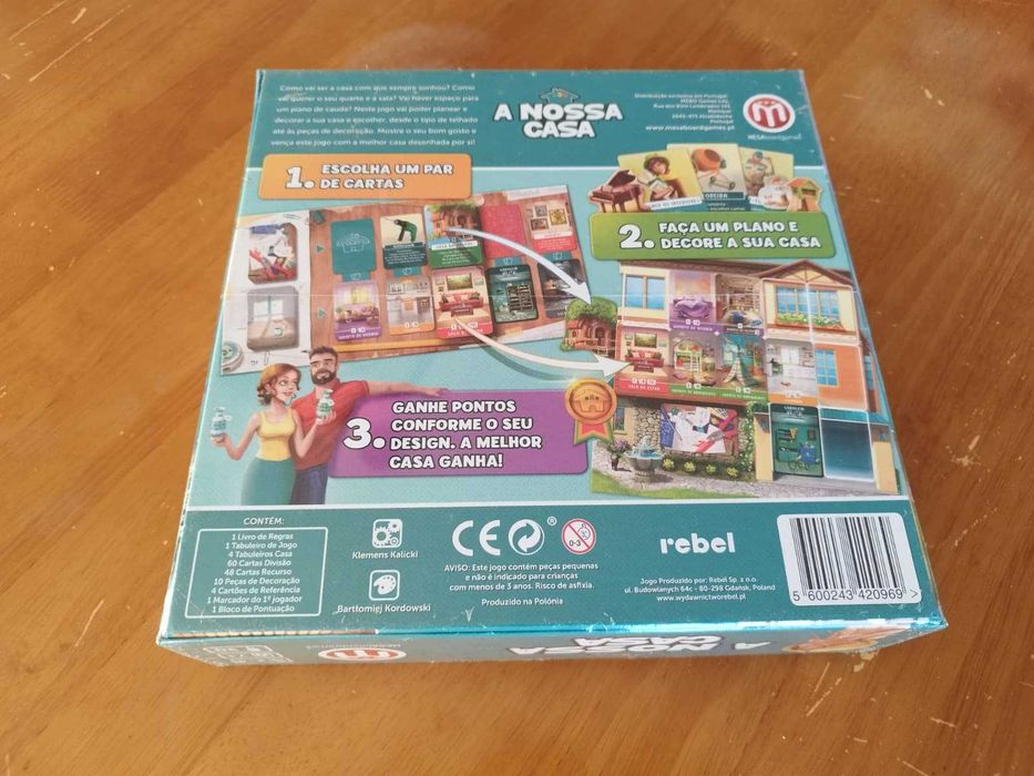 Jogo de Tabuleiro A Nossa Casa