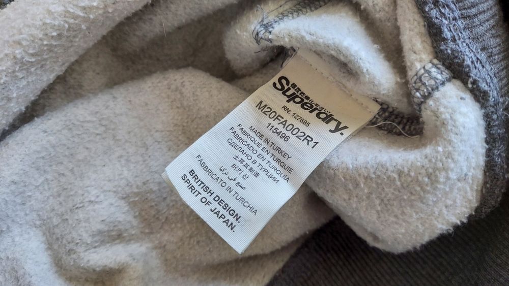 Bluza Superdry szara M