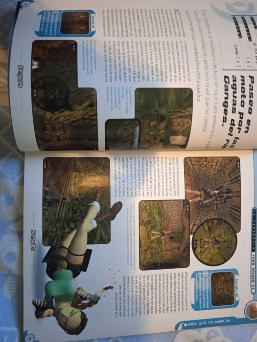 Vendo revista/guia do jogo Tomb Raider 3