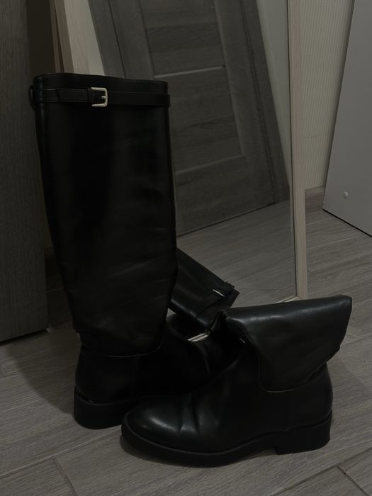 Сапоги, чоботи ZARA, труби