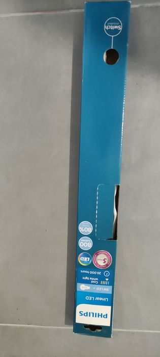 Lâmpada led pouco usada