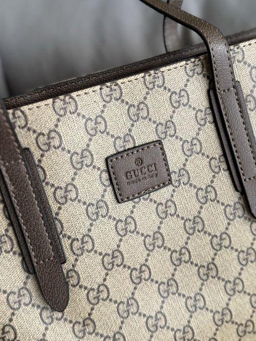 Сумка шопер тоут Gucci комплект косметичка гаманець клатч гуччи GG