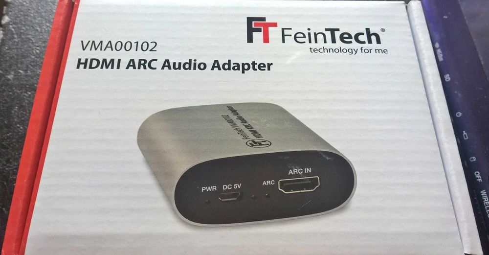 FeinTech VMA00102 HDMI-ARC Audio adapter TV
