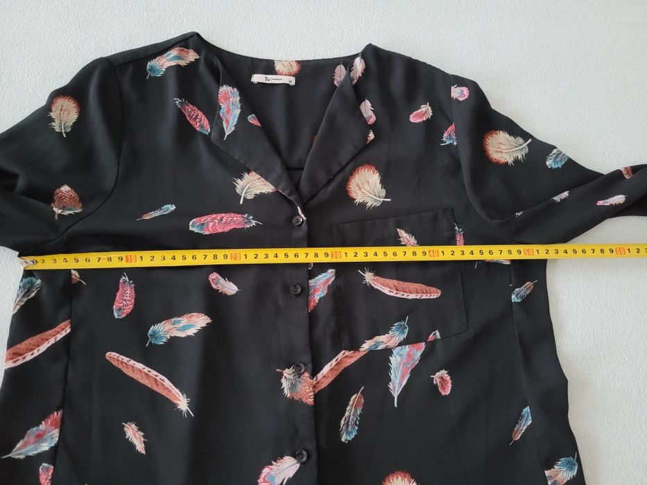 Elegancka bluzka koszulowa firmy TU rozmiar 14
