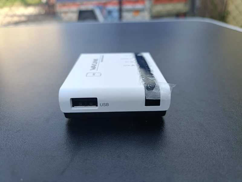 Bezprzewodowy serwer druku WiFi USB z 10/100Mbps LAN/Bridge 480Mbps