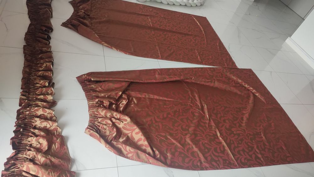 Sprzedam zasłony z poprzeczką