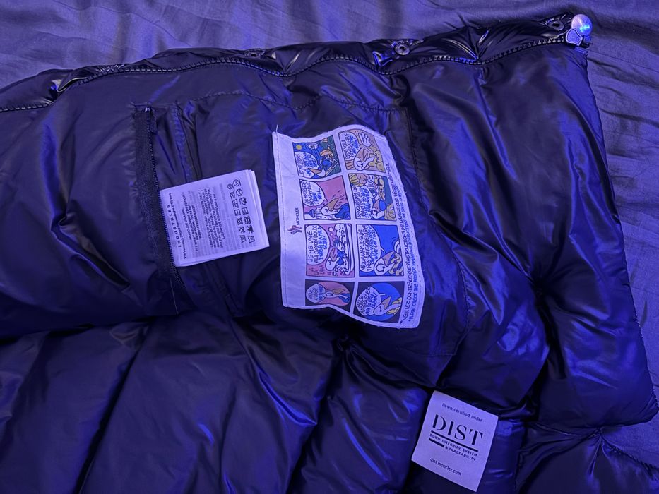 Colete Moncler Preto Brilhante – Excelente Estado