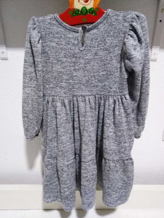 Vestido Criança Cinzento