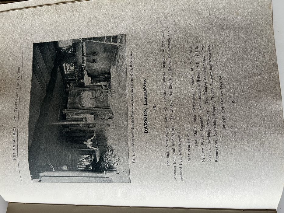MOÇAMBIQUE - Proposta de aquisição de incineradora - Carta antiga de 1908 - Acompanha livro THE BOOK OF THE DESTRUCTOR