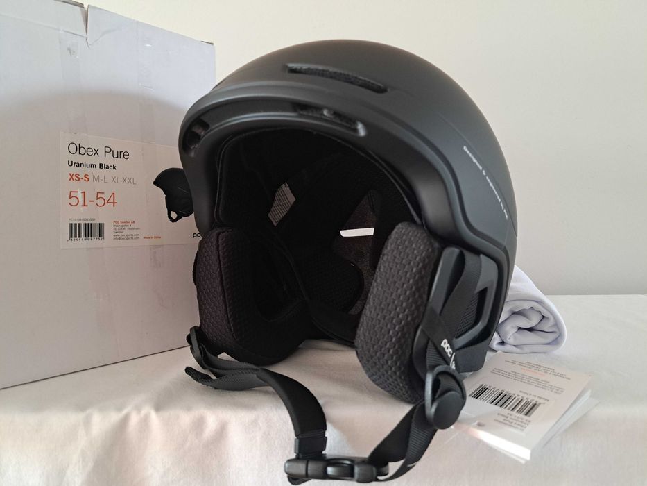Kask narciarski POC Obex Pure Uranium Black XS/S 51-54cm