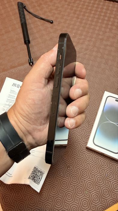 Iphone 14 Pro 256 gigas preto, bateria 100% genuina