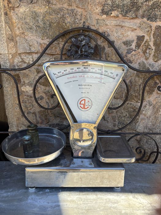 Balança comercial antiga