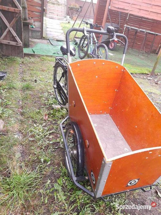 Rower towarowy, możliwość zamontowania ławeczek