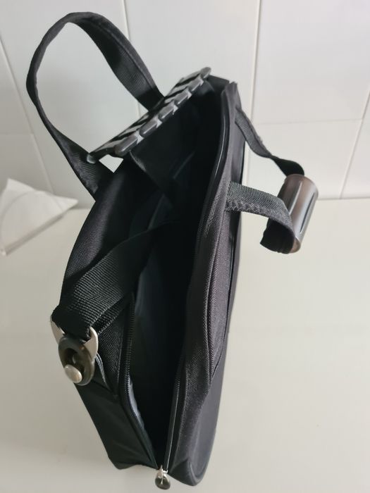 Mala para transporte de computador e papéis