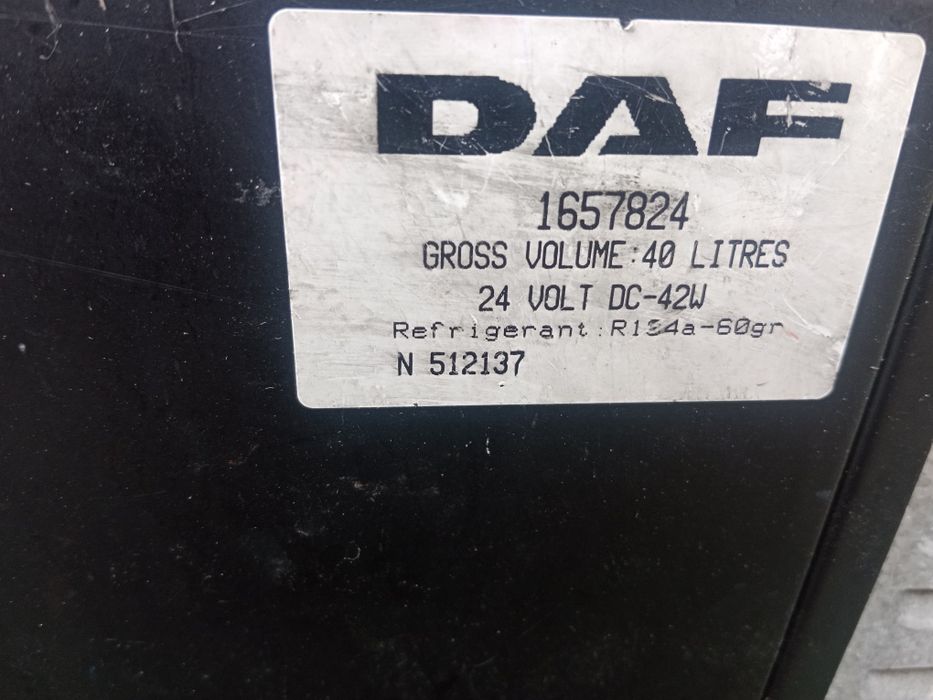 Lodówka daf 24 v pojemność 40 litrów