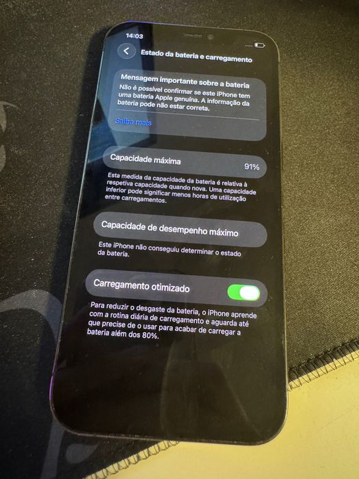 iphone 12 Pro Grafite 128GB