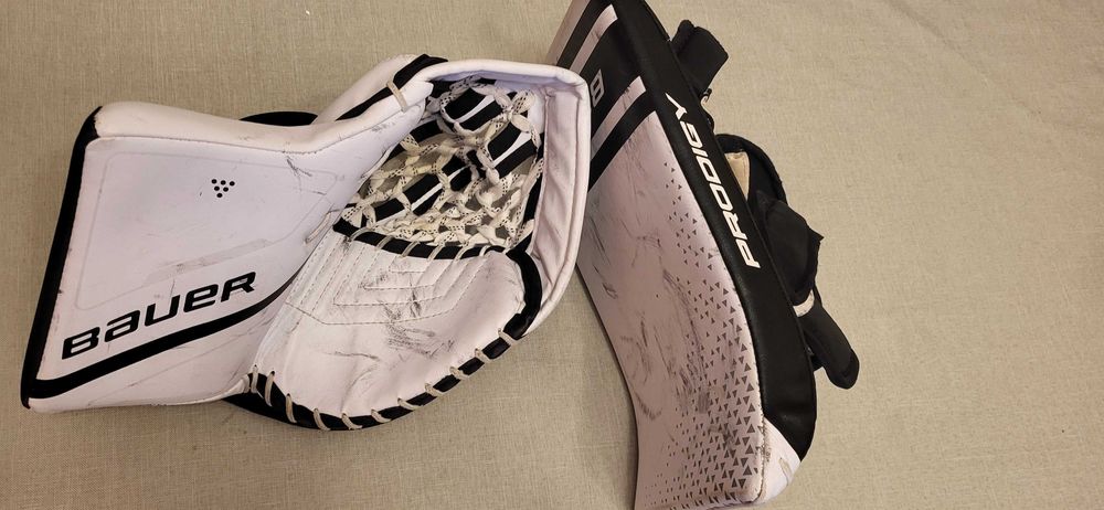 Łapaczka i odbijaczka hokejowa junior