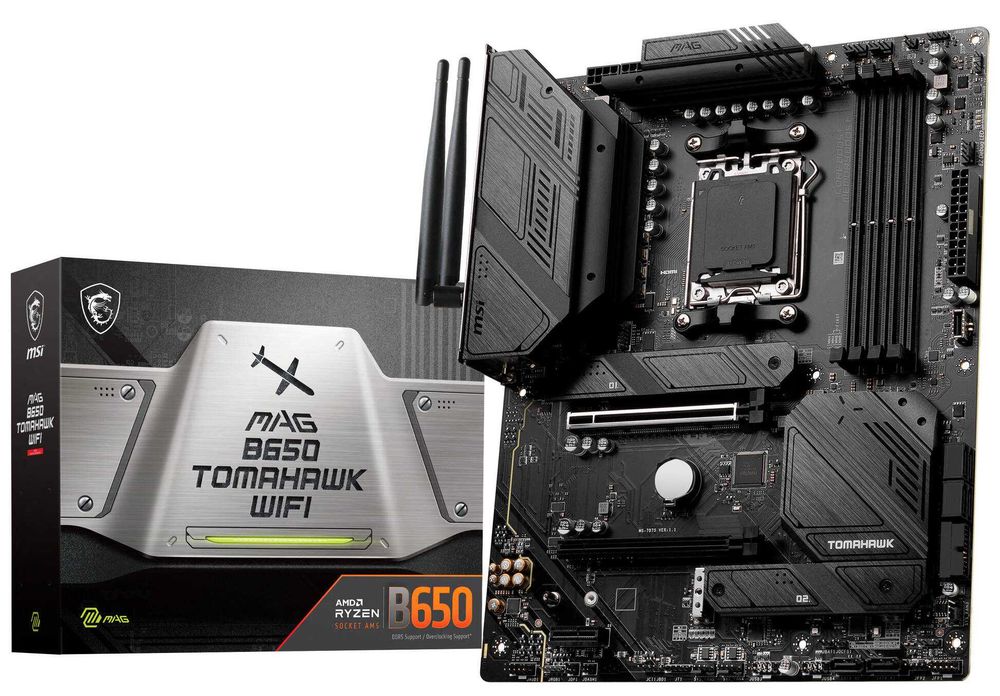 Processador AMD Ryzen 5 9600X + Motherboard MSI MAG B650 TOMAHAWK WIFI + Cooler Scythe Mugen 6