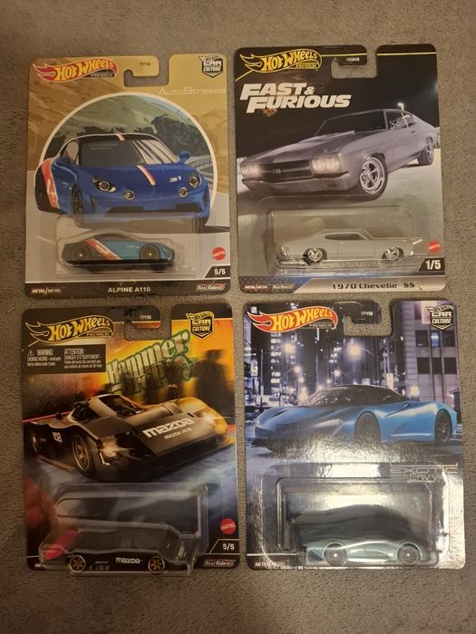 Conjunto Hot Wheels Premium