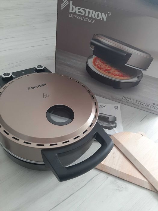 Piec do pizzy Bestron Viva Italia APZ500 satynowy 1500 W