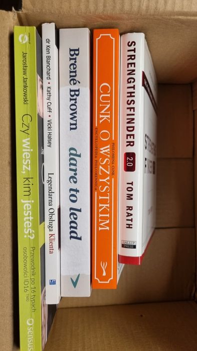 Zestaw książek: Blanchard, Cunk, Brown, Rath, Jankowski