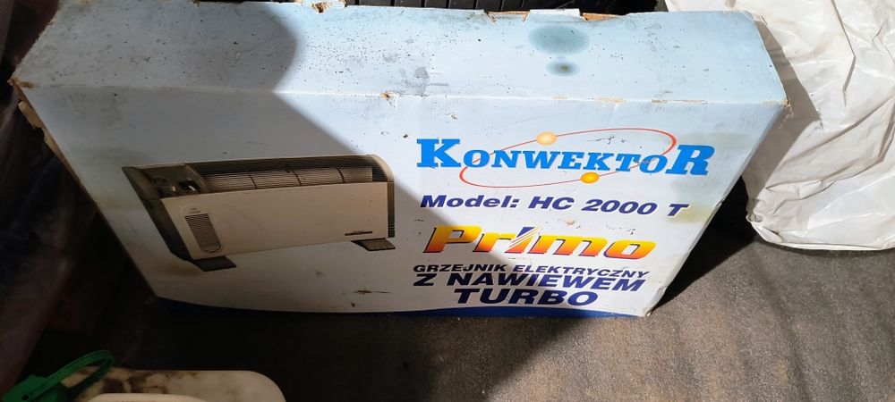 Grzejnik elektryczny 2000w nowy