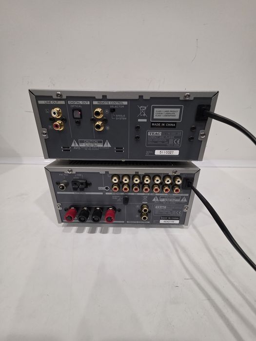 TEAC AG-H300mkIII + CD PD-H300mkIII | Zestaw Hi-Fi | Amplituner sprawny, CD uszkodzone