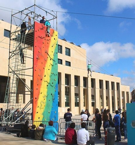 Torre de Escada (9mts) +Slide (200mts)+Teia