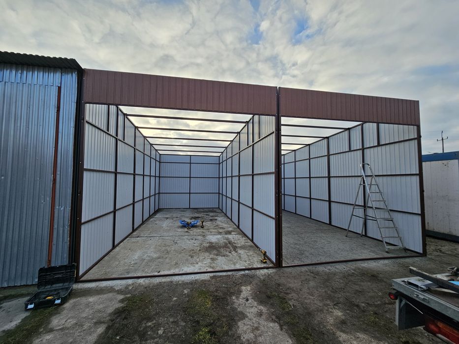 GARAŻ Drewnopodobny Hala Wiata Rolnicza Budka ogrodowa Magazyn Blaszak