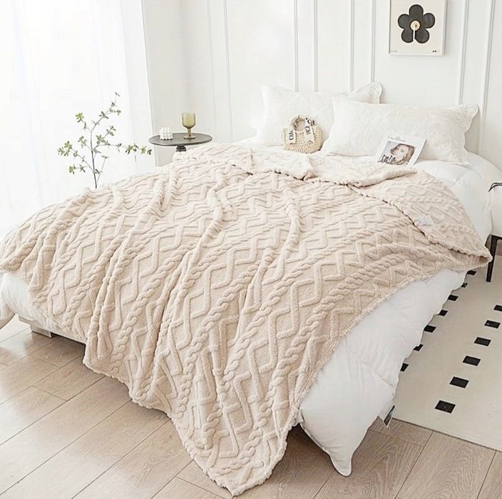 Koc narzuta pluszowy