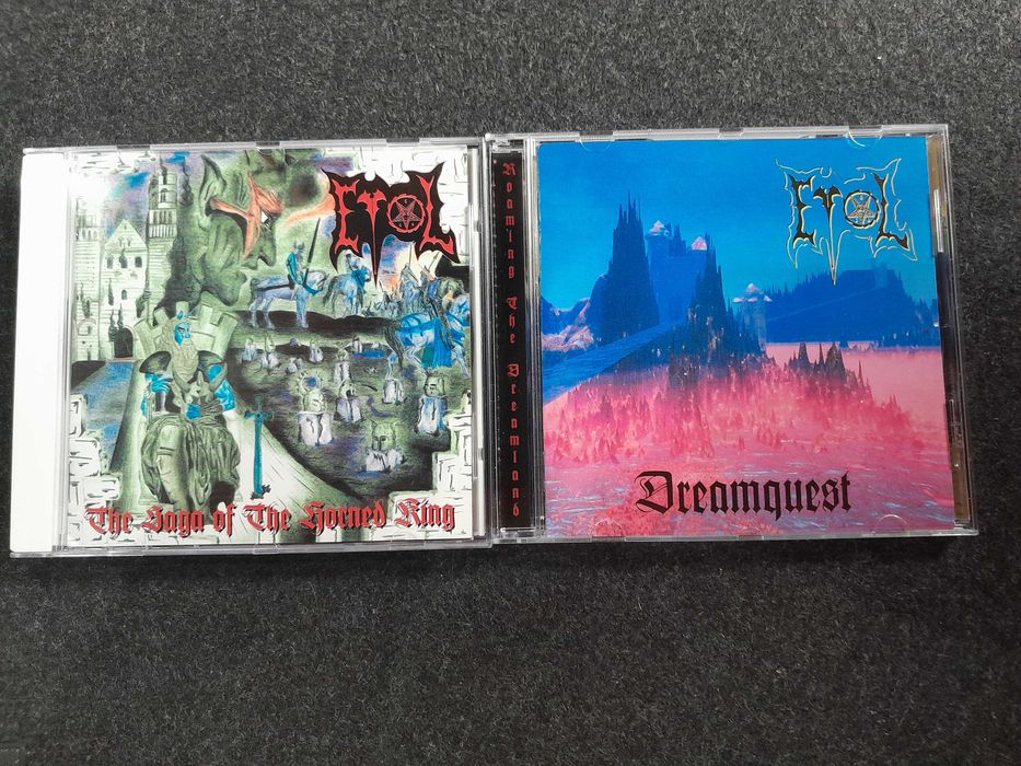 Evol - Dreamquest/The Saga of the Horned King 2 cd Black Metal