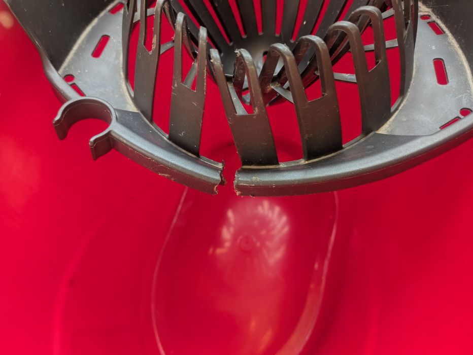 Wiadro Vileda z końcówką do mopa