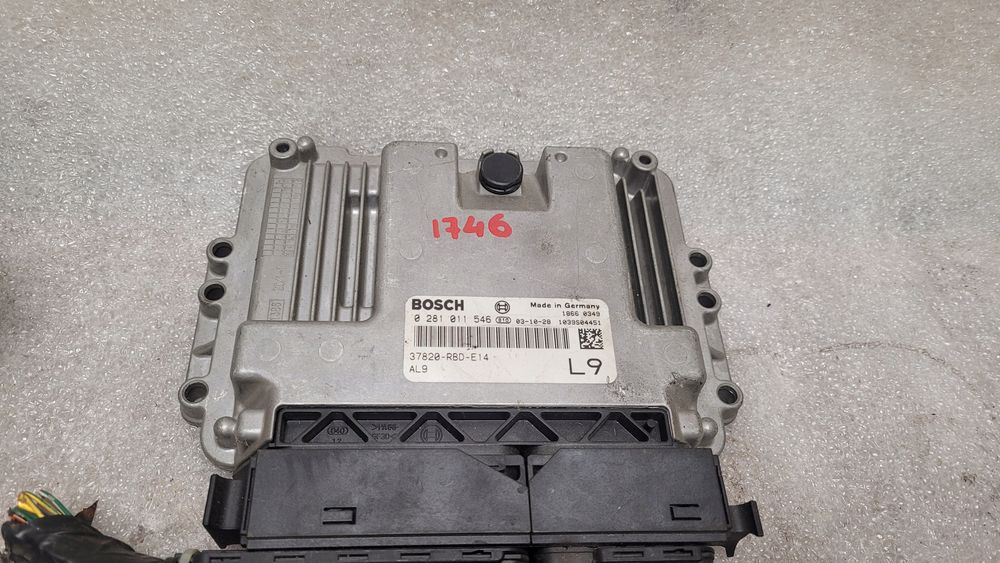 sterownik silnika honda 2,2 i-ctdi 37820-rbd-e14 0281011546