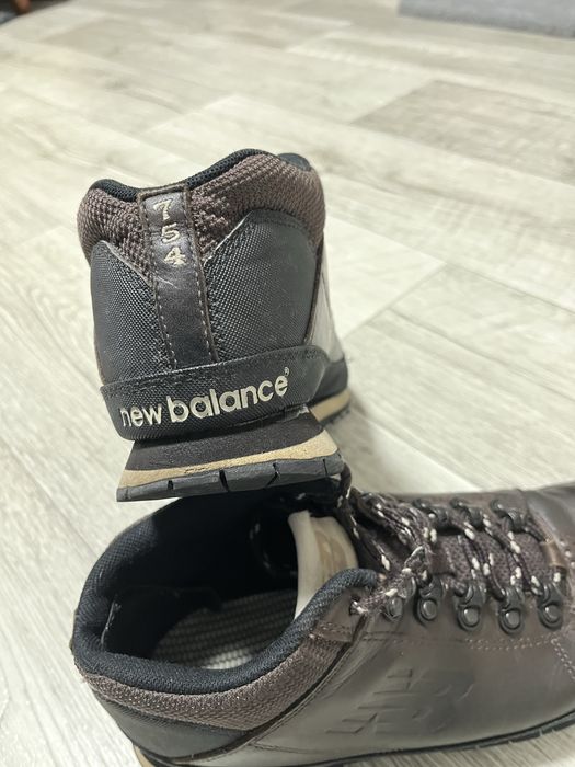 Зимові ботинки, кросівки New Balance, натуральна шкіра