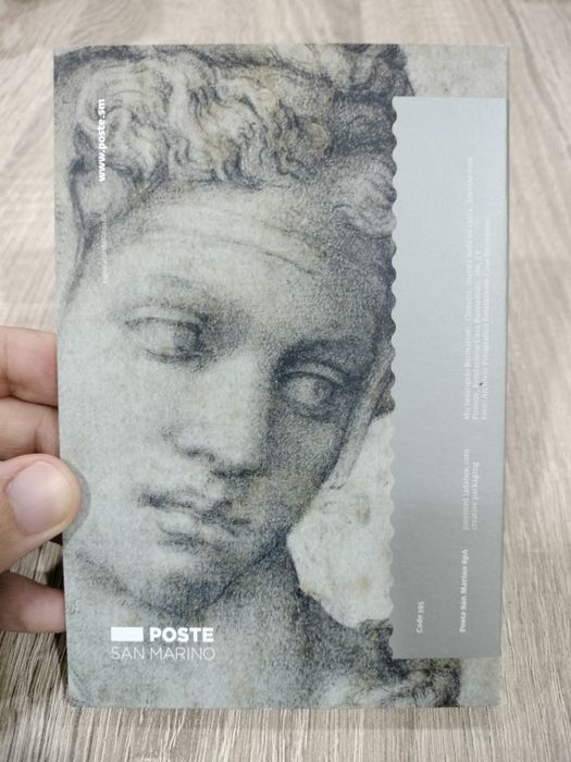 Moeda Comemorativa Proof 2€ 550 anos do Nascimento de Michelangelo San