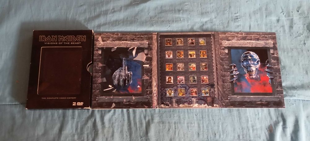 DVD Iron Maiden - "Visions of the beast" (duplo)