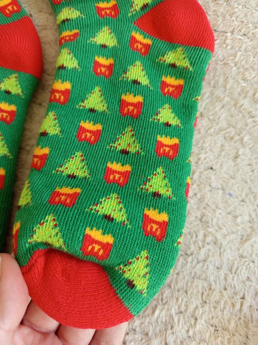 Skarpetki Mc Donald's święta prezent NOWE