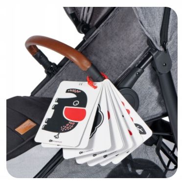 Duża Mata Edukacyjna Kinderkraft Kontrastowa Mata