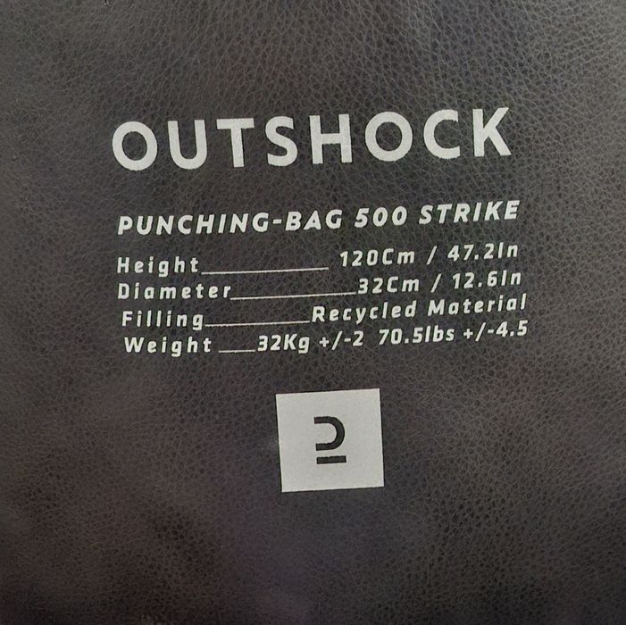 Saco boxe 120cmx32Dx 32kg