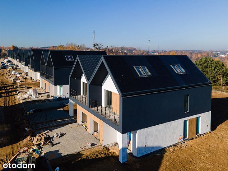 Nowoczesny dom 139/168m2 z garażem i dużym ogrodem DZIEŃ OTWARTY 23.05