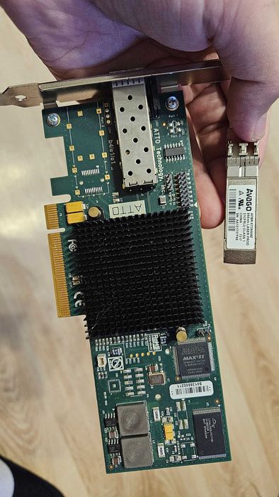 Контролер HBA ATTO Celerity FC-81EN 8Gb Fibre Channel + SFP модуль