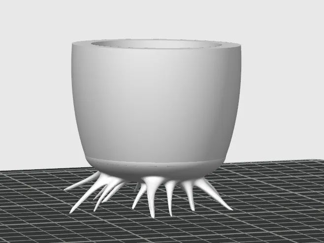 "Walking" Vase for Small Objects