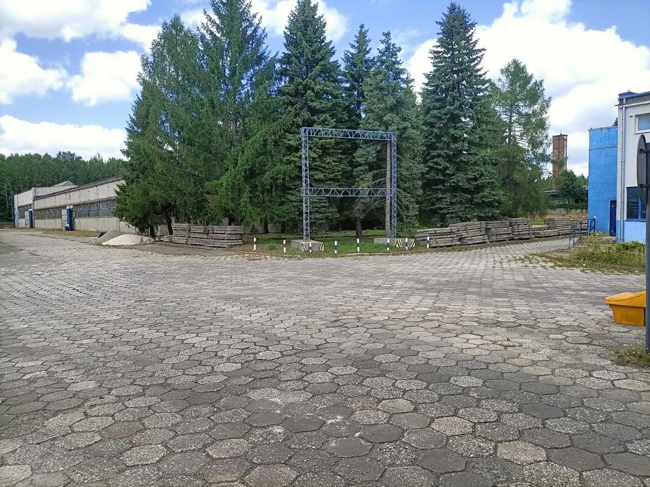 Konstrukcja stalowa ocynkowana baneru