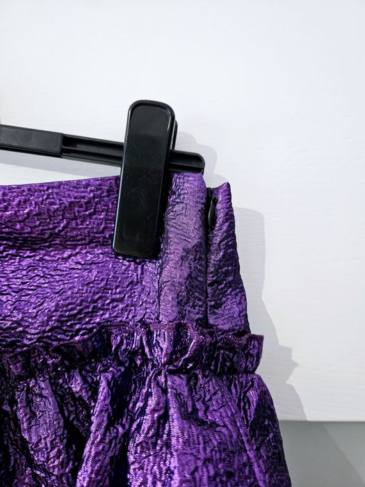 Nowe fioletowe spódnicospodnie Zara L