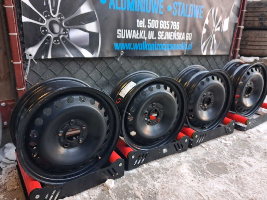 4x felgi stalowe R16 5x108 Ford C-Max S-Max Focus Mondeo Volvo V50 V60