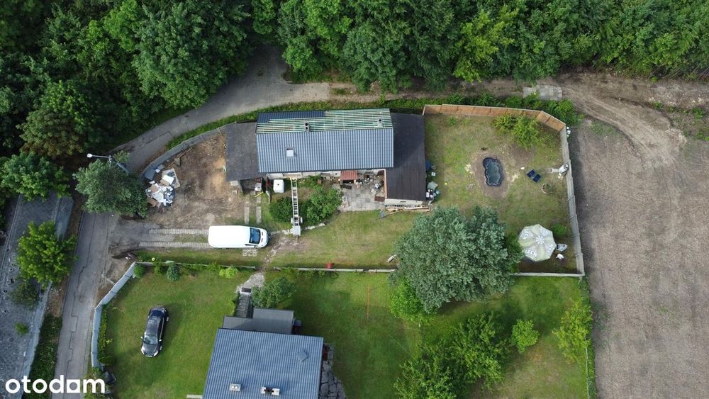 Dom z garażem i podjazdem  działka 925²
