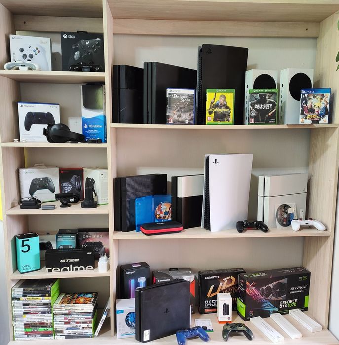 Ремонт та обслуговування  Sony Playstation 4 5 Xbox SERIES  Nintendo