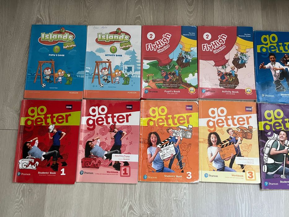 14 Книг з англійської мови Pearson (workbook, student's book)