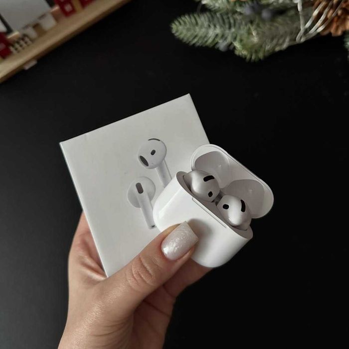 airPods 4 навушники вкладиші від apple з ANC lux якості